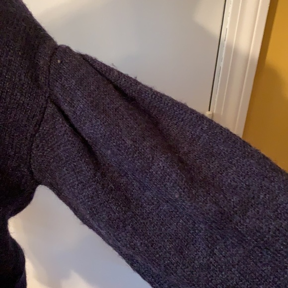 AG Amari Wool Mohair Blend Navy Cardigan Sweater XS - Picture 6 of 15